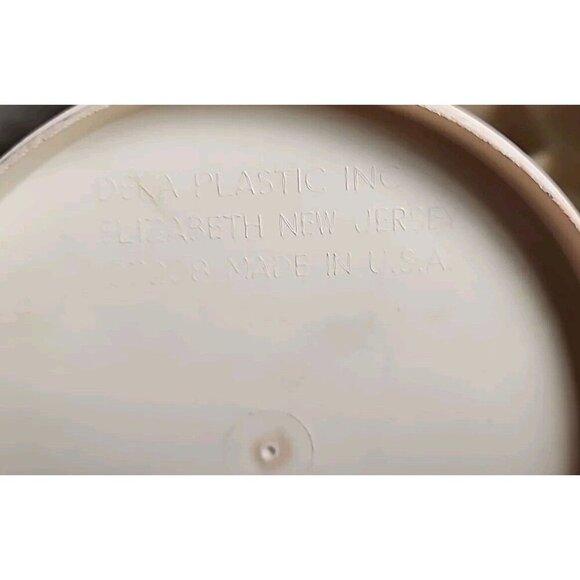 Vintage 1980's Strawberry Shortcake Deka 2 Piece Plastic Dishes Damaged As Is - Picture 7 of 7